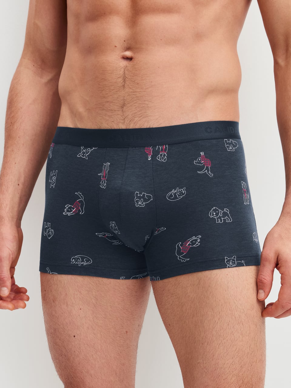 Calida HERREN Boxer Retroshorts in Ink Blue – Bild 1