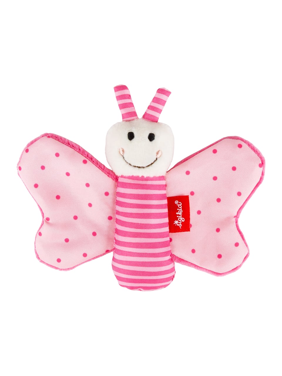 Sigikid Greifling Schmetterling pink Spielzeug – Bild 1