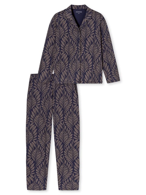 Schiesser Pyjama lang Schlafanzug