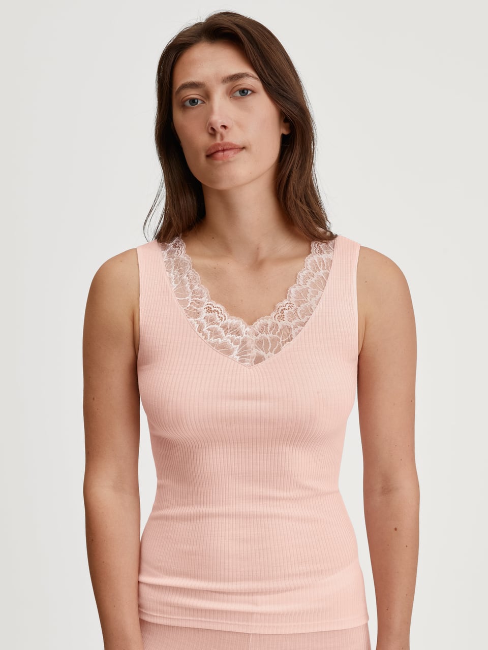 Calida DAMEN Top ohne Arm Oberteile in Pearl Blush – Bild 1