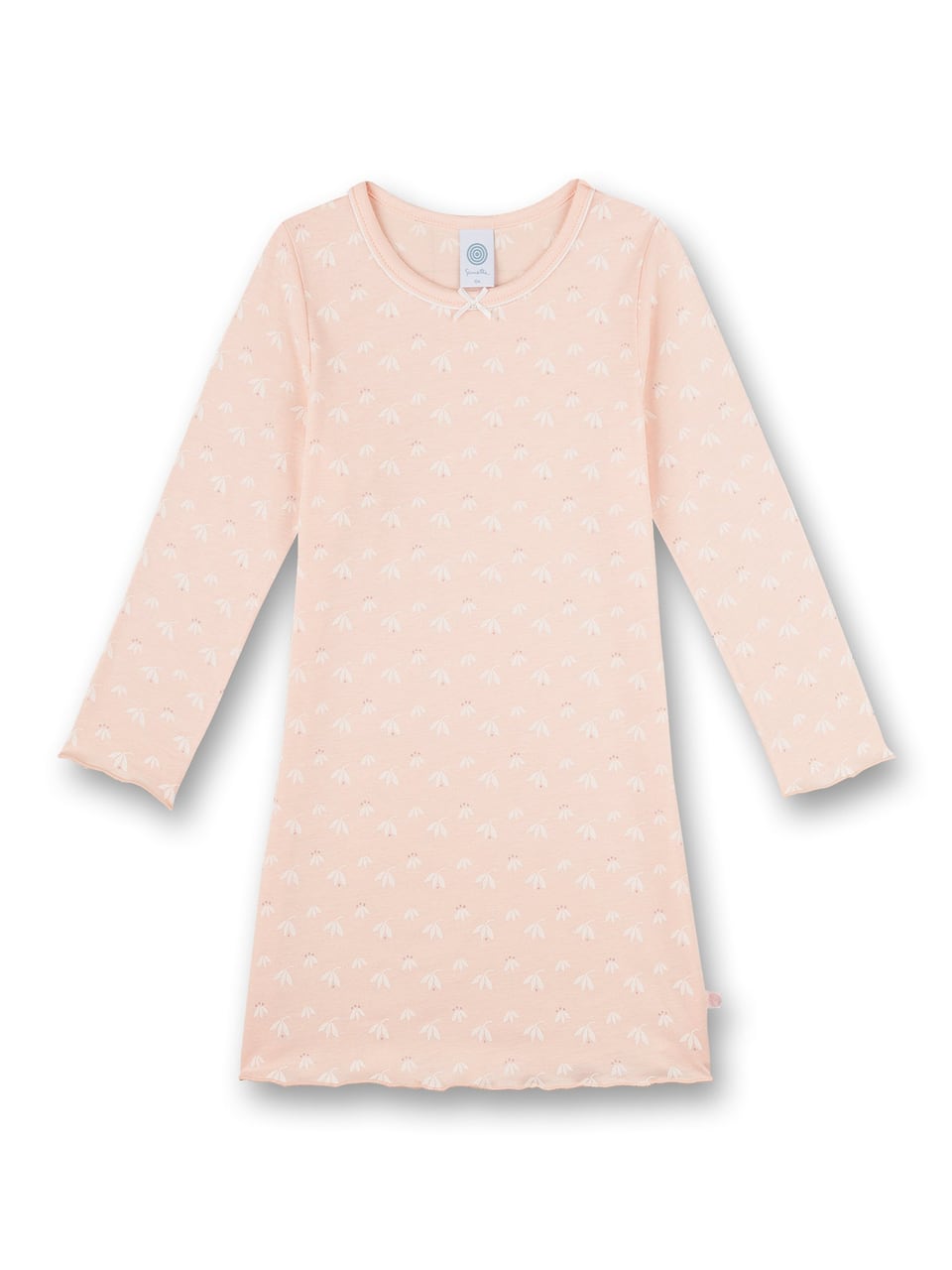 Sanetta Sleepshirt, allover Nachthemd in Rose – Bild 1