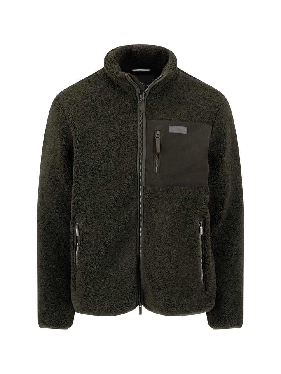 Fynch-Hatton Teddy Jacket Pullover & Strickjacken in Cypress – Bild 1