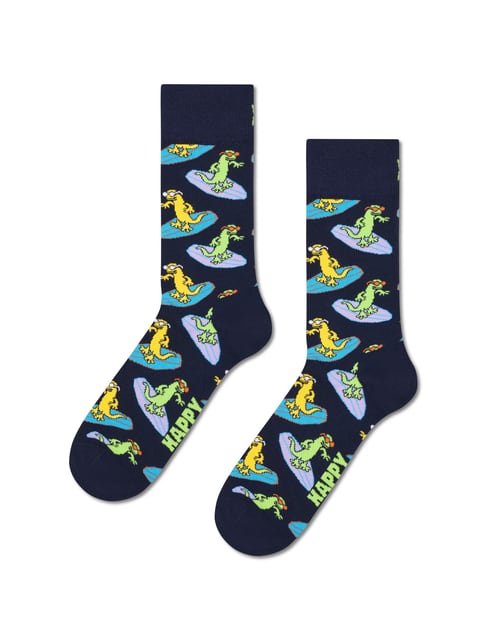 Happy Socks Surf Lizard Sock