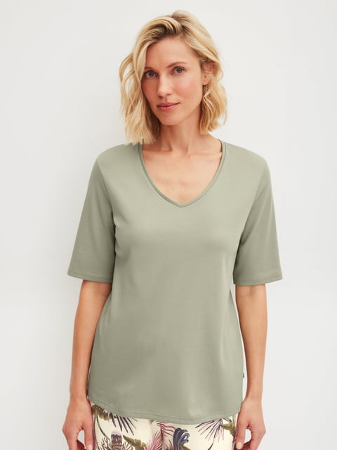 Calida DAMEN Shirt kurzarm Schlafanzug