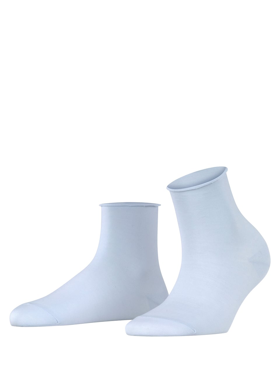 FALKE Cotton Touch SSO Damensocken & Kniestrümpfe in Light Blue – Bild 1