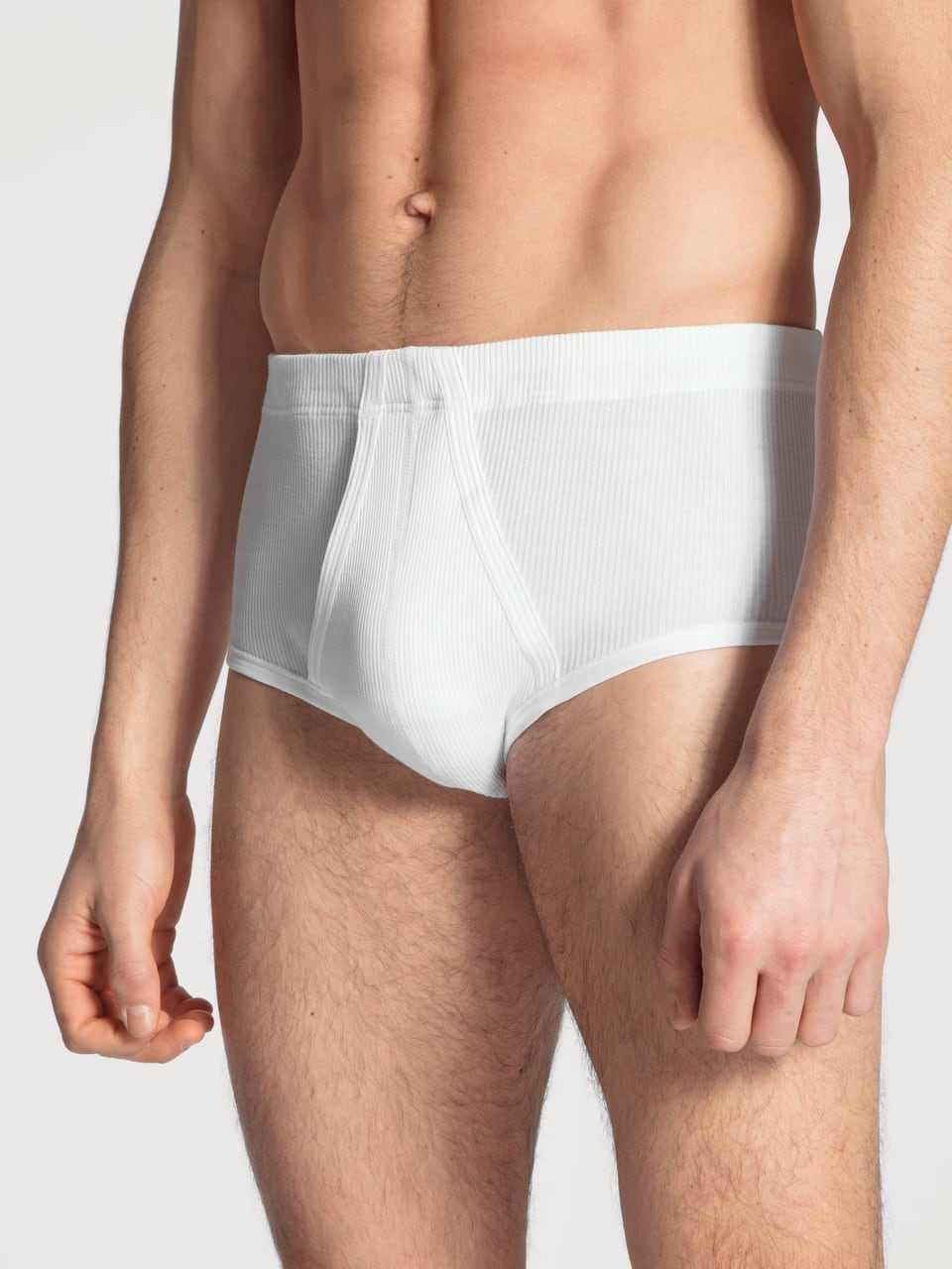 Calida HERREN Classic Slip in Weiss – Bild 1