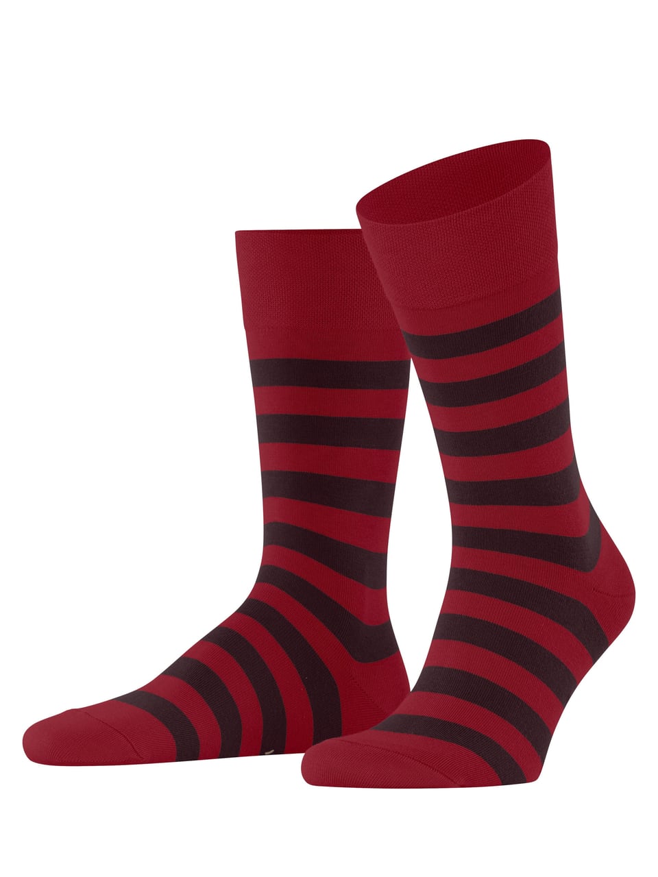 FALKE Sensitive Mapped Line SO Herrensocken in Scarlet – Bild 1