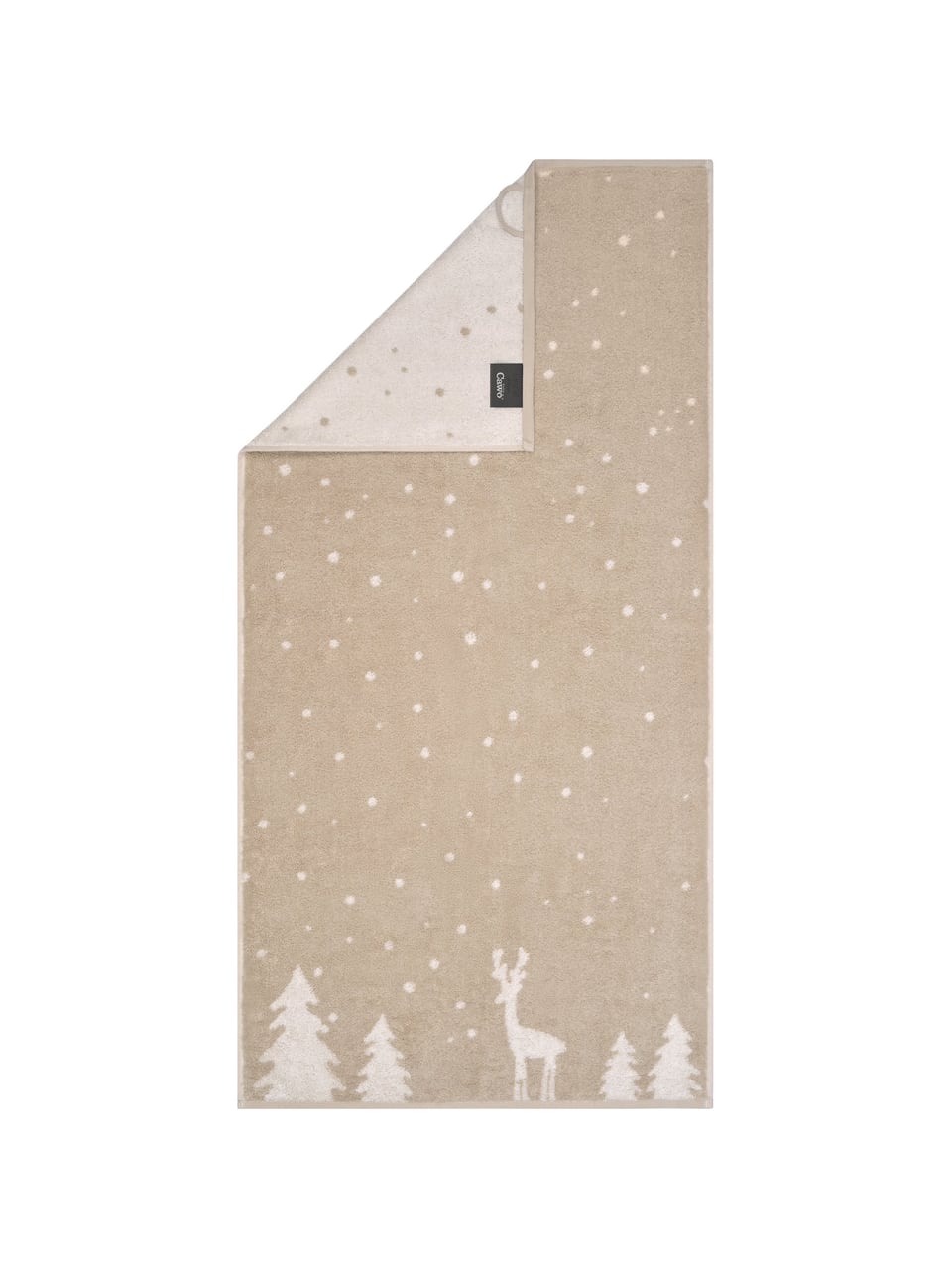 Cawö HT 50/100, 33 in Beige/Natur