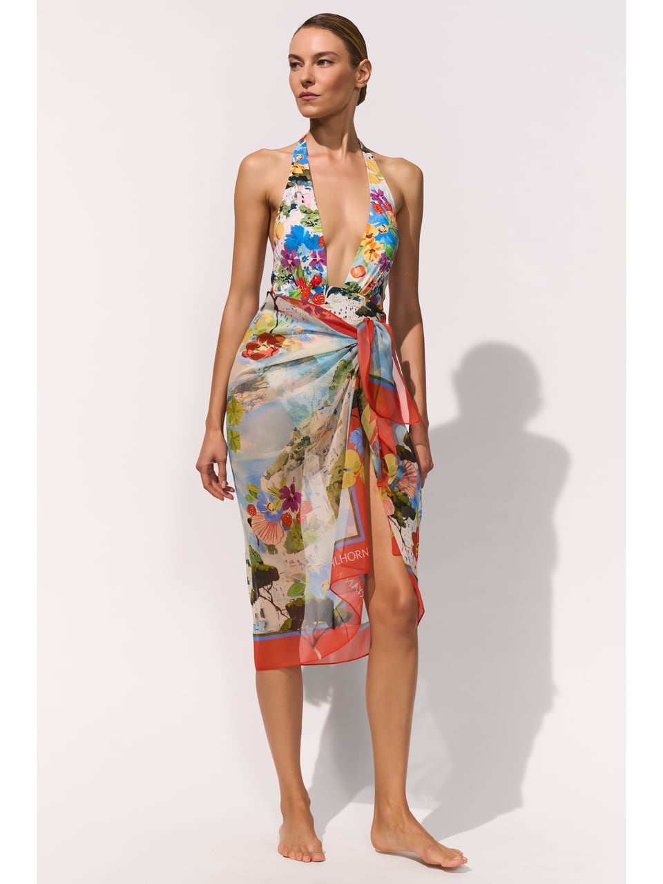 Maryan Mehlhorn Pareo Strandmode in Mediterranean – Bild 1