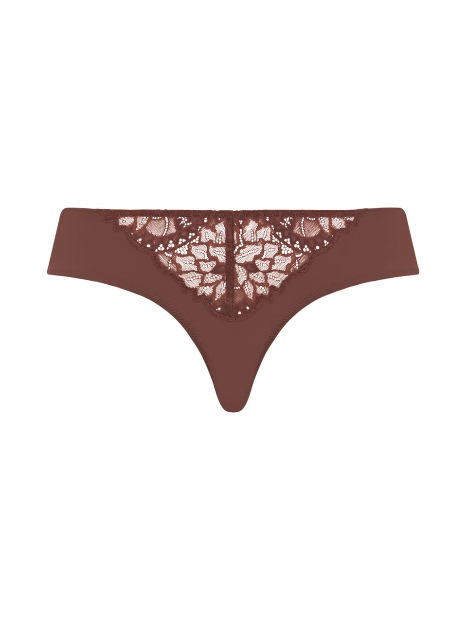 Hanro Mini Slip in Cinnamon