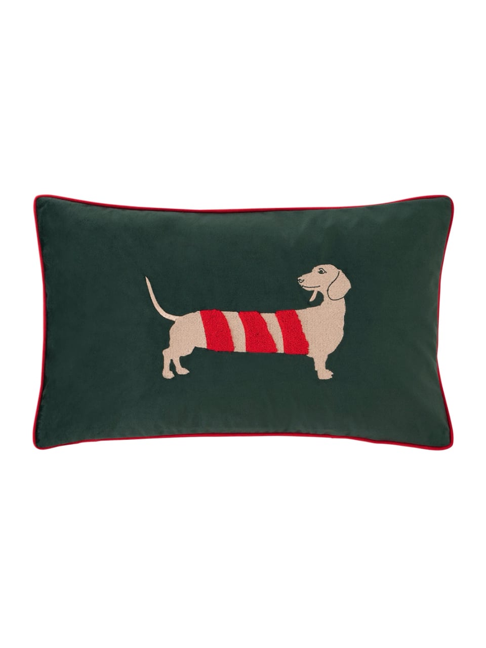 Pad Kissen CANDYCANE in Dark Green