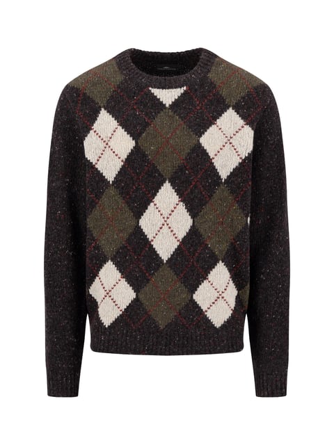 Fynch-Hatton O-Neck, Argyle, Donegal*RWS Pullover & Strickjacken
