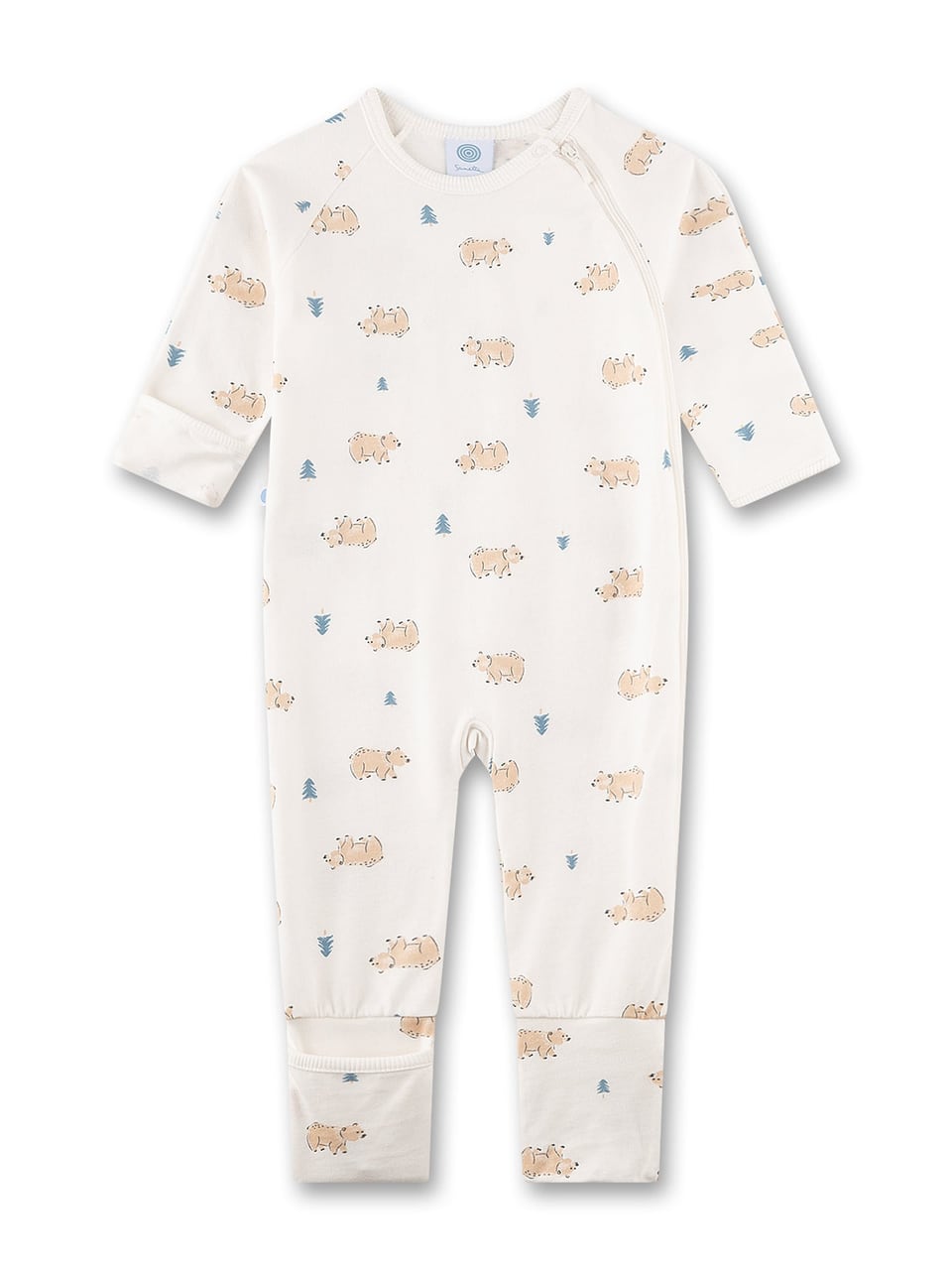 Sanetta Overall 1/1 in White Pebb – Bild 1