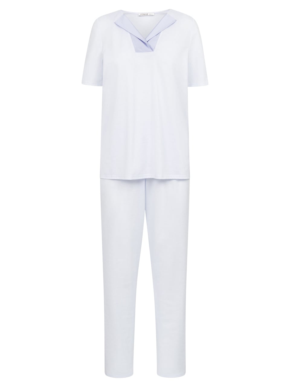 Feraud Py, 1/2 sleeve, pants 1/1, v-neck Schlafanzug in Bleu – Bild 1