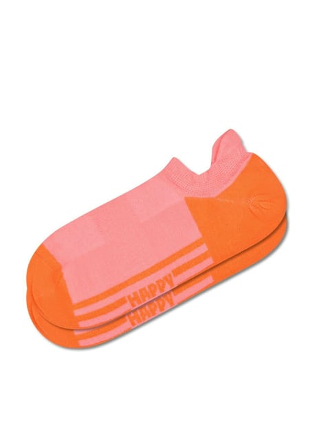 Happy Socks Orange Extra Cool No Show Sock