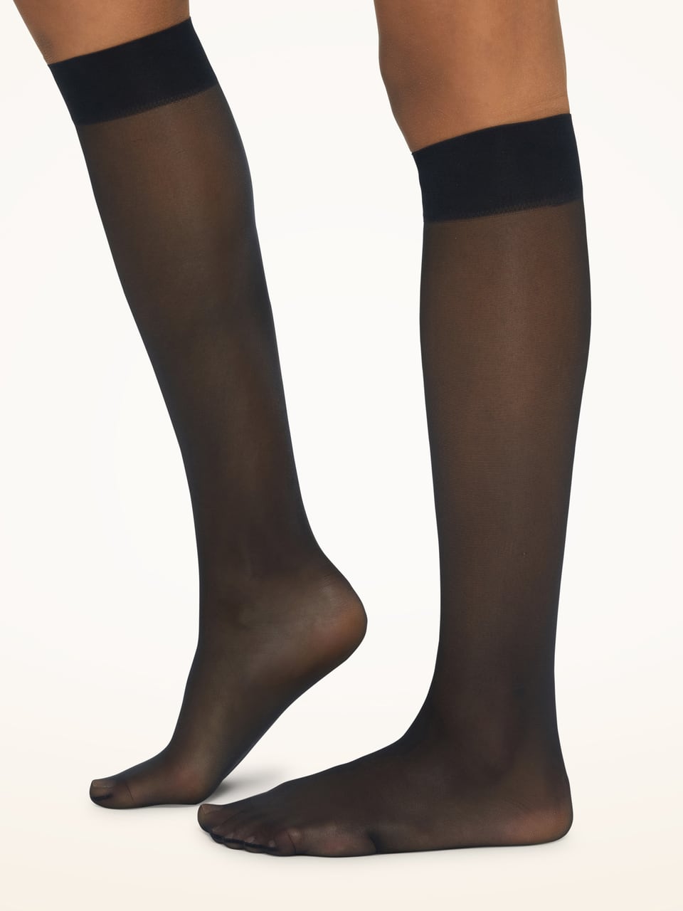 Wolford Satin Touch 20 Knee-Highs Damensocken & Kniestrümpfe in Admiral – Bild 1