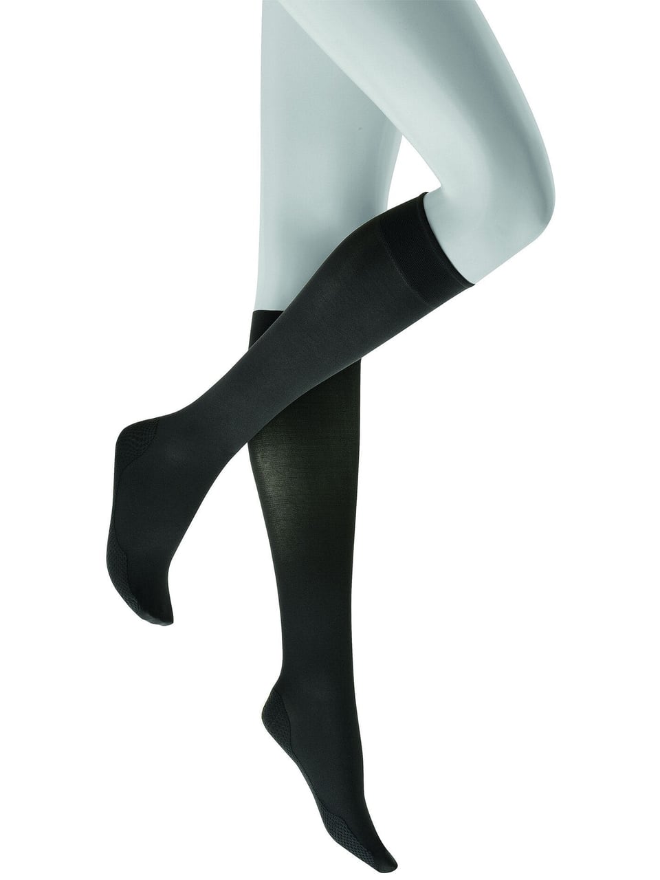 Kunert Fashion Warm Up 60 Damensocken & Kniestrümpfe in Anthrazit – Bild 1