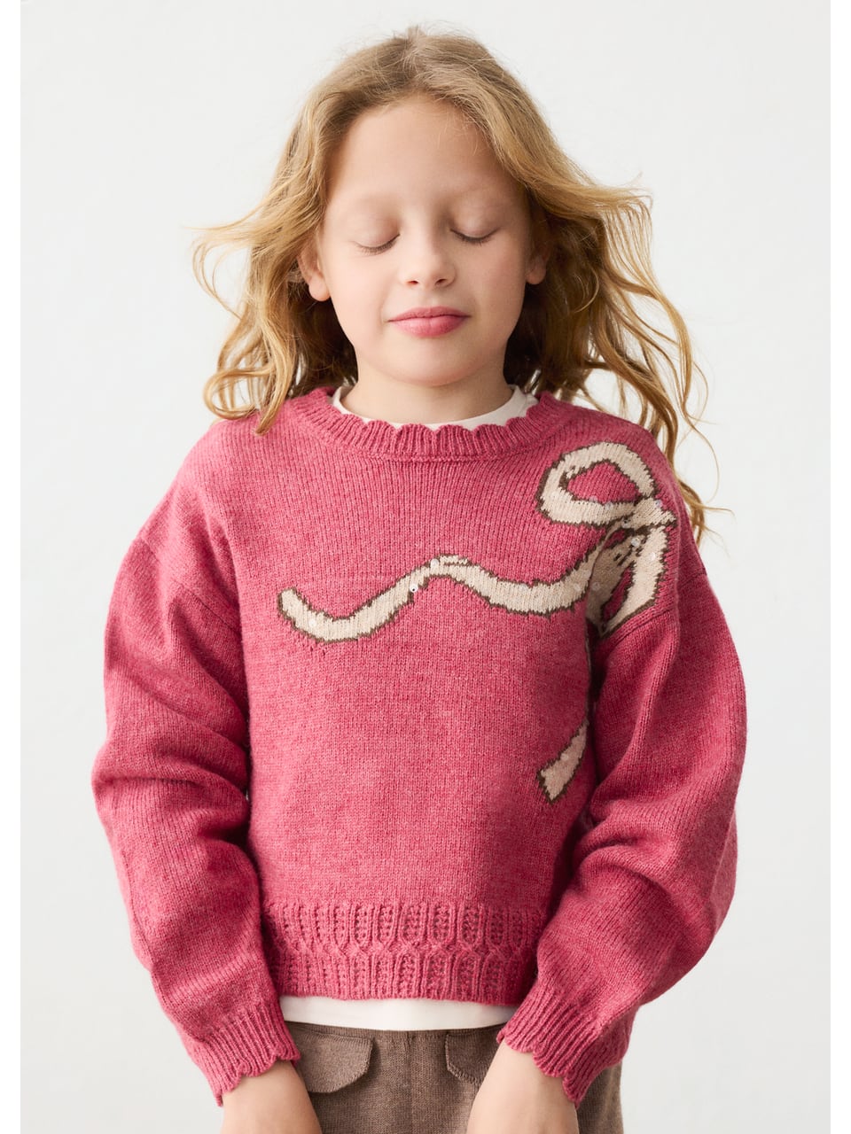 Mayoral Pullover Rosa Oberteile in Pétalo Mezcla – Bild 1