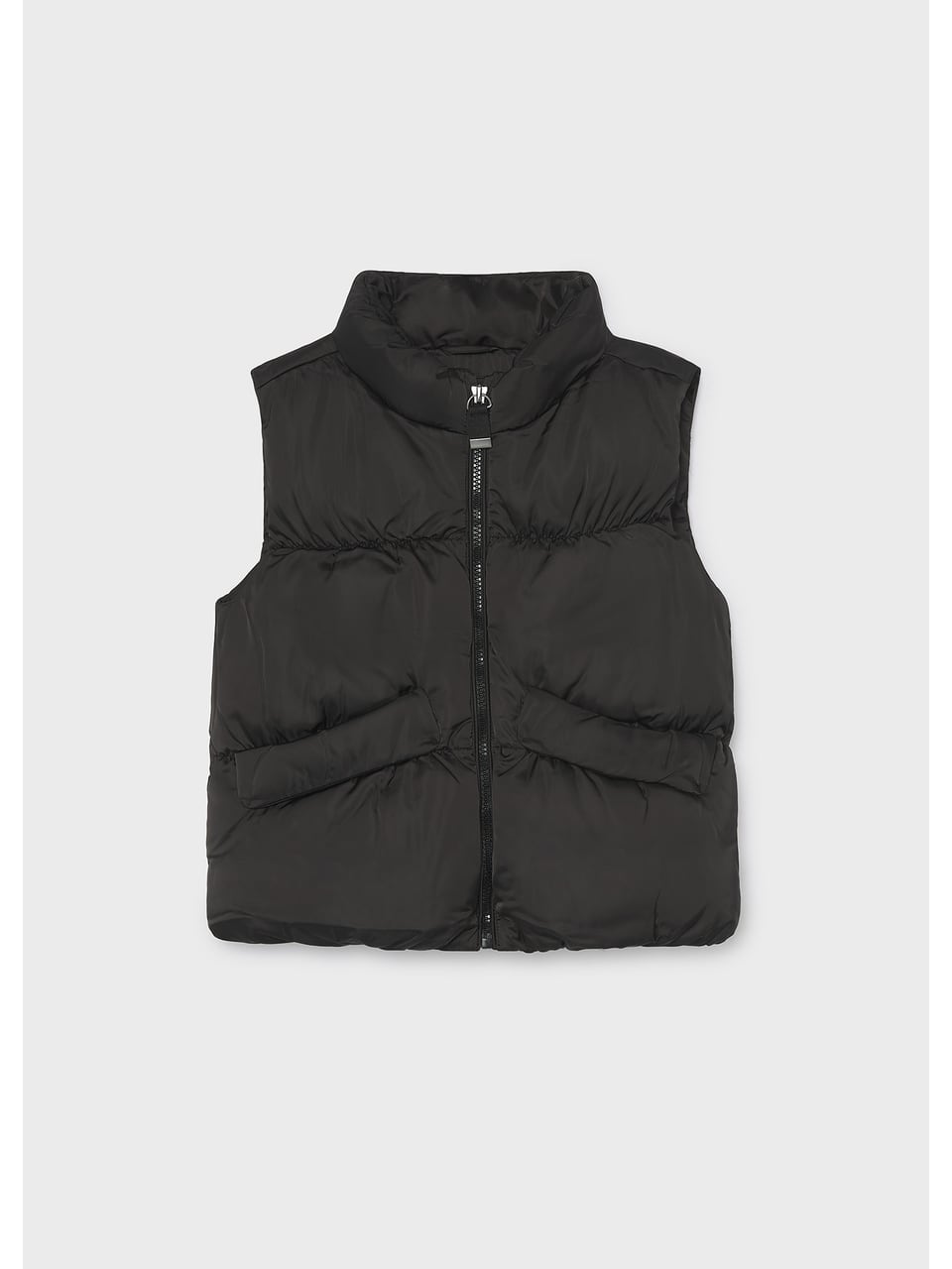 Mayoral Satinweste Jacke in Schwarz – Bild 1