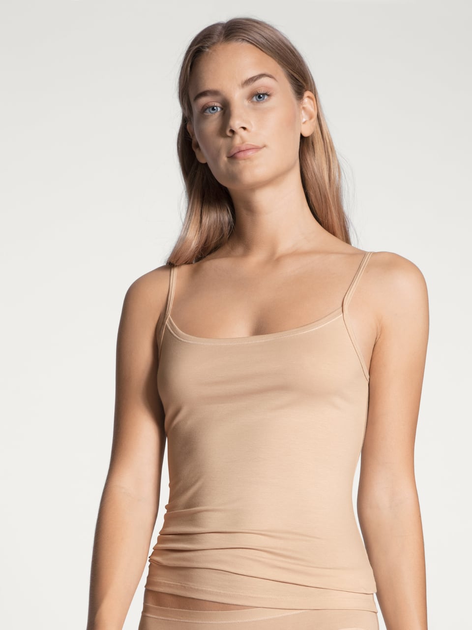 Calida DAMEN Spaghetti-Top Oberteile in Rose Teint – Bild 1