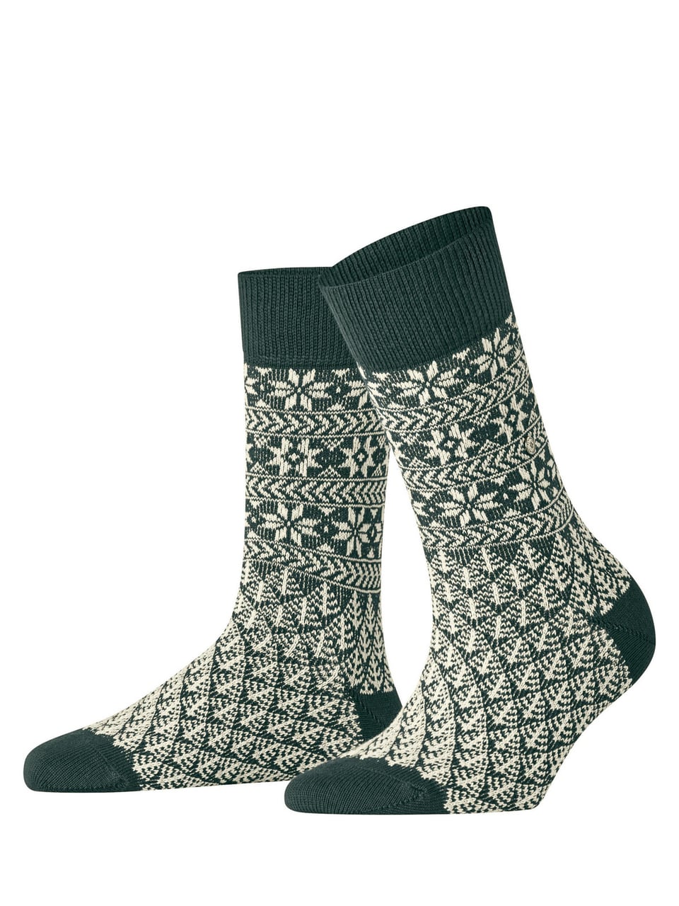 Burlington X-Mas SO Damensocken & Kniestrümpfe in Forest – Bild 1