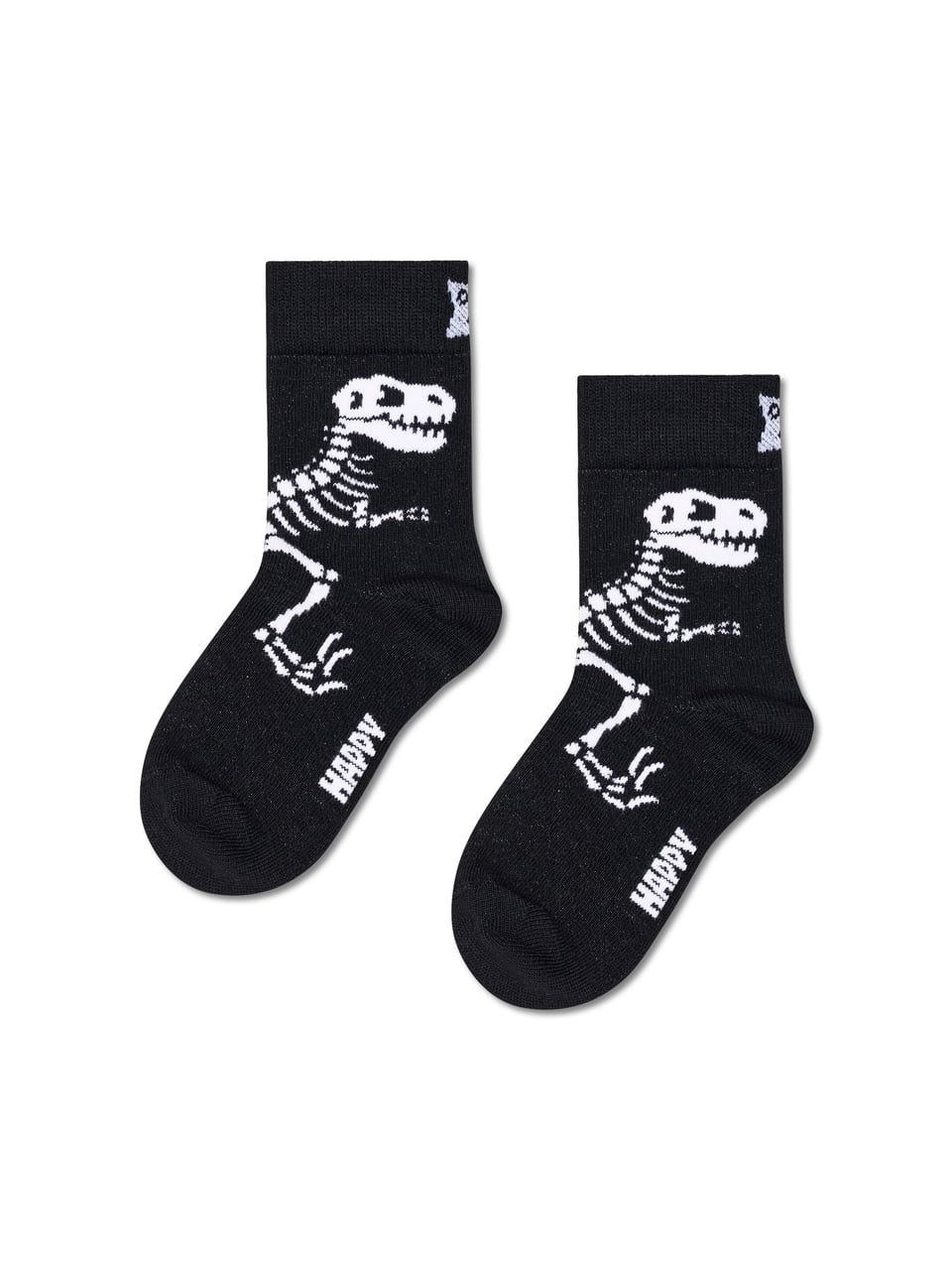 Happy Socks Kids T-Rex Skeleton Sock Strümpfe – Bild 1