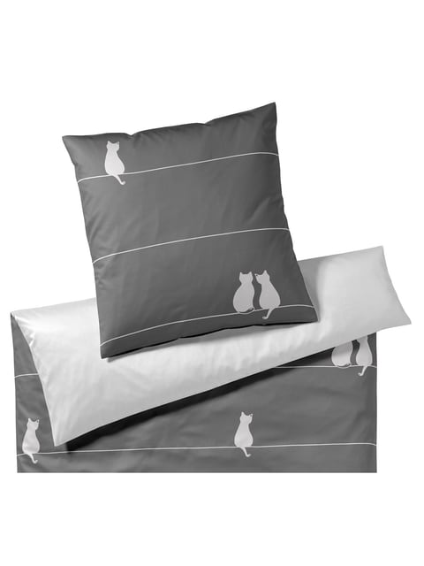 Elegante You & Me 80/80 240/2 2 0 Bettwäsche Satin