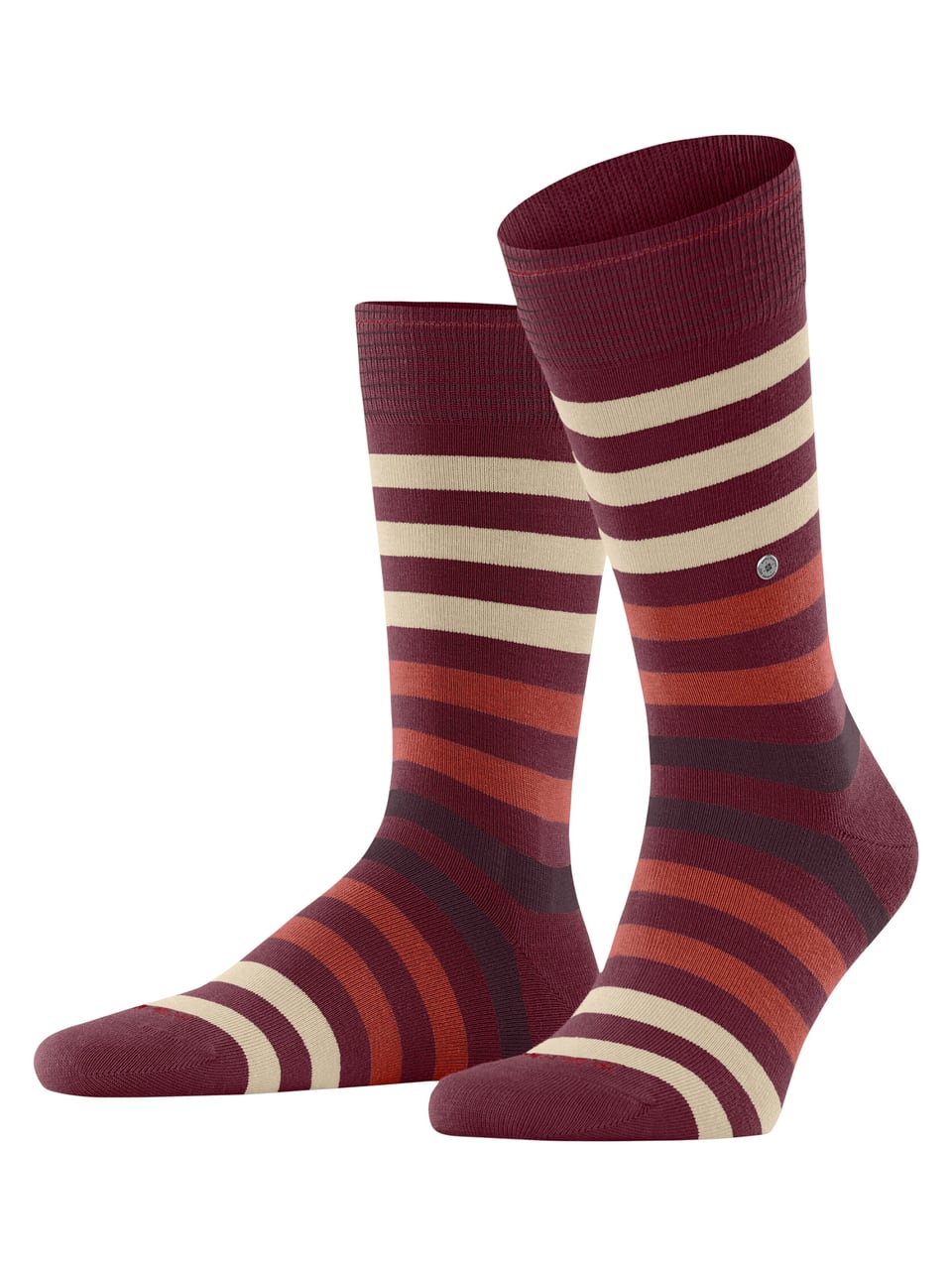 Burlington Blackpool SO Herrensocken in Burgund – Bild 1