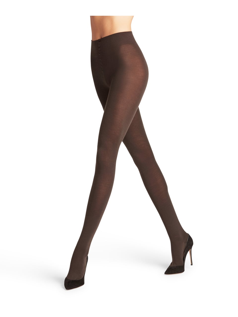 FALKE Softmerino TI Strumpfhosen & Leggings in Dark Brown – Bild 1