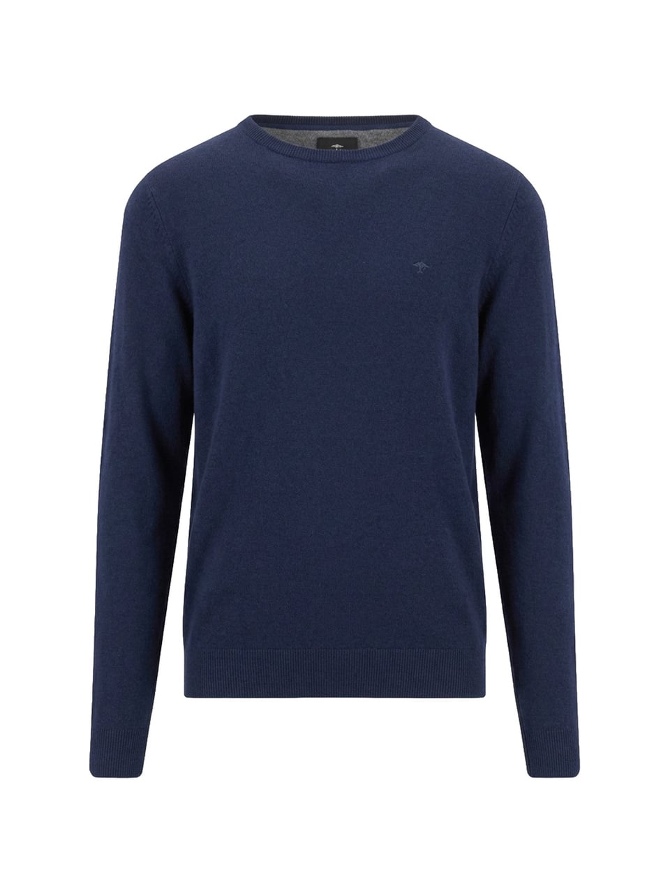 Fynch-Hatton O-Neck, Merino Cashmere Pullover & Strickjacken in Ink Blue – Bild 1