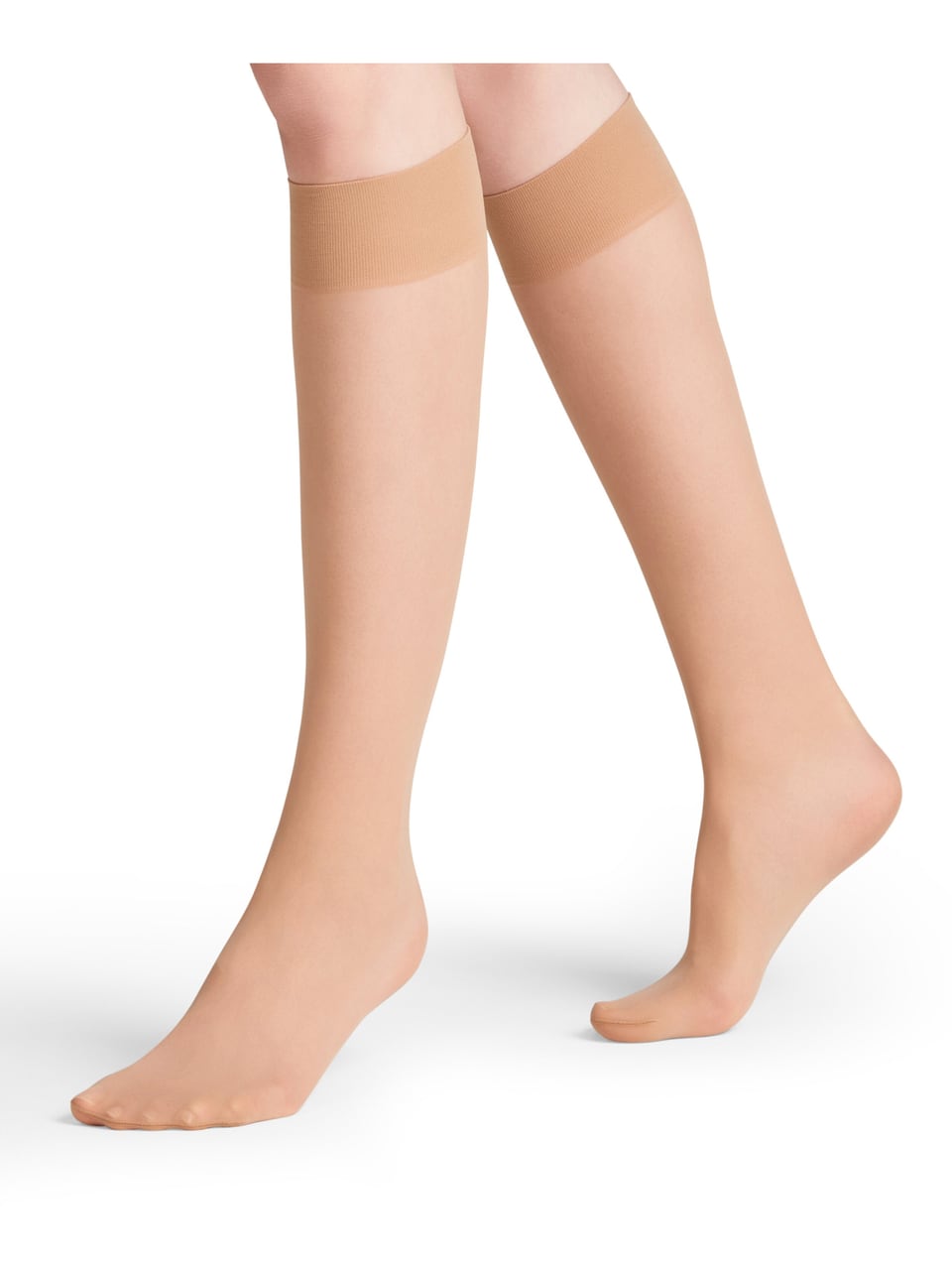Falke Matt Deluxe KHMatt Deluxe KH Damensocken & Kniestrümpfe in Golden – Bild 1