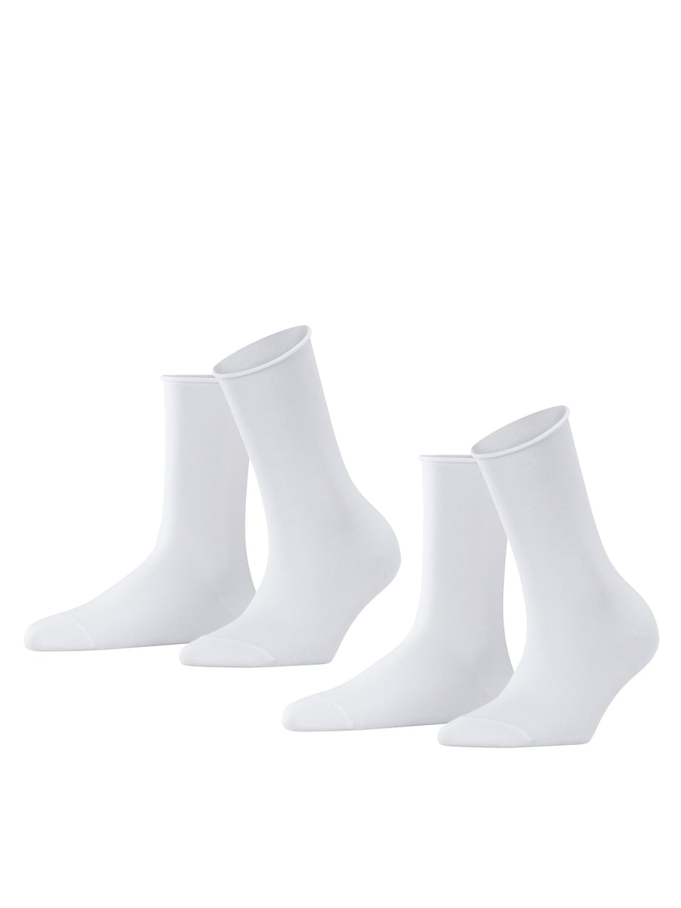 Falke Happy Dp So Damensocken & Kniestrümpfe in White – Bild 1
