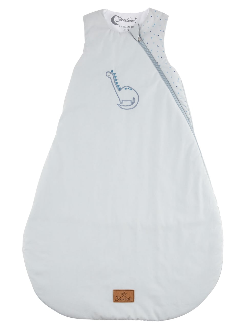 Sterntaler Schlafsack 70cm DINO Rexi Decken & Schlafsäcke in Graublau – Bild 1