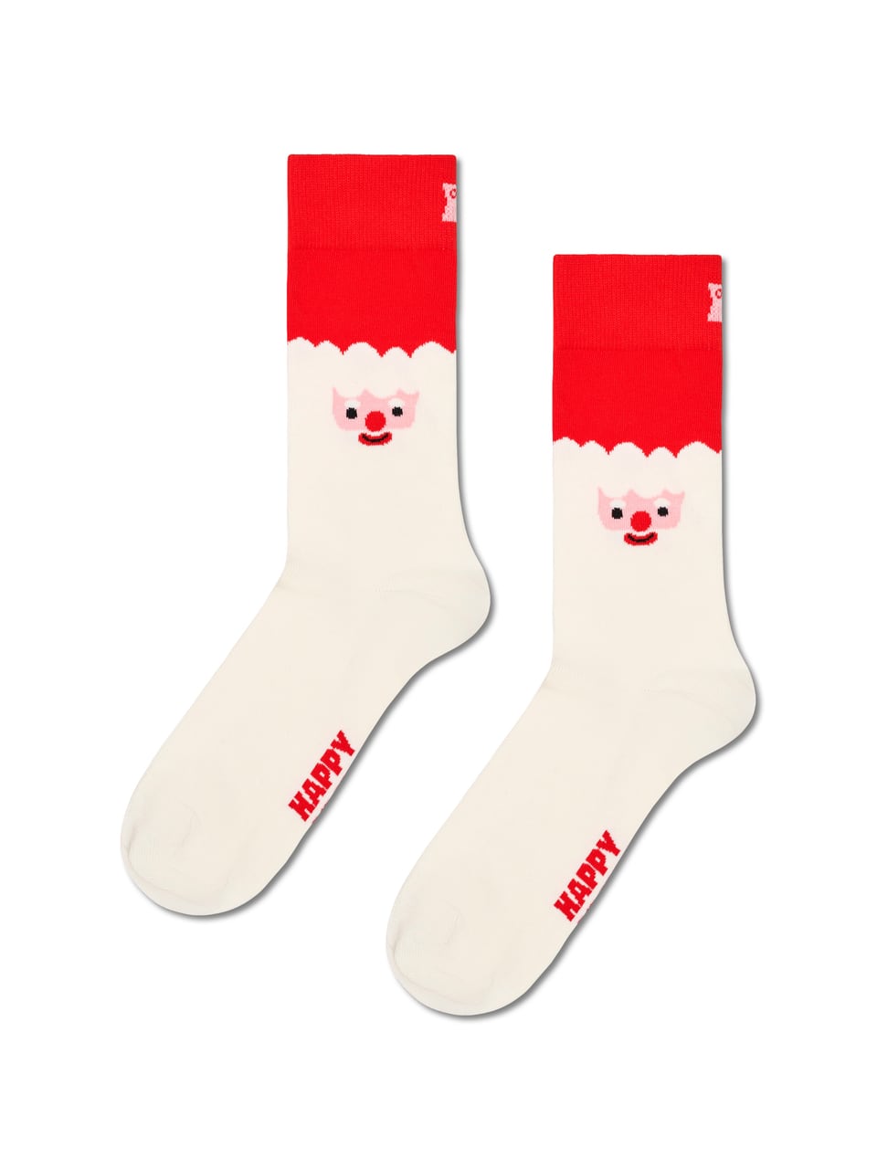 Happy Socks Santa Face Sock
