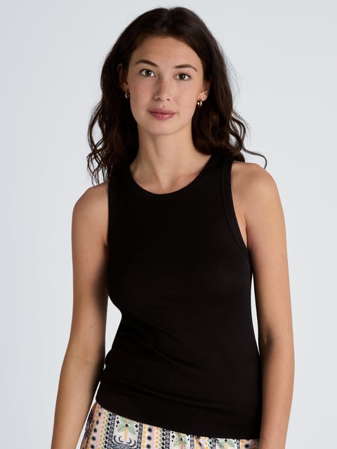 Calida DAMEN Shirt ohne Arm Schlafanzug