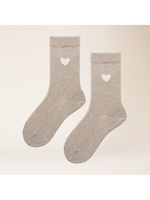 Kunert Fashion Cosy Cashmere Heart Damensocken & Kniestrümpfe