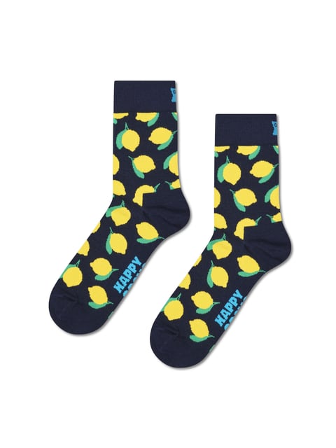 Happy Socks Lemon Short Crew Sock