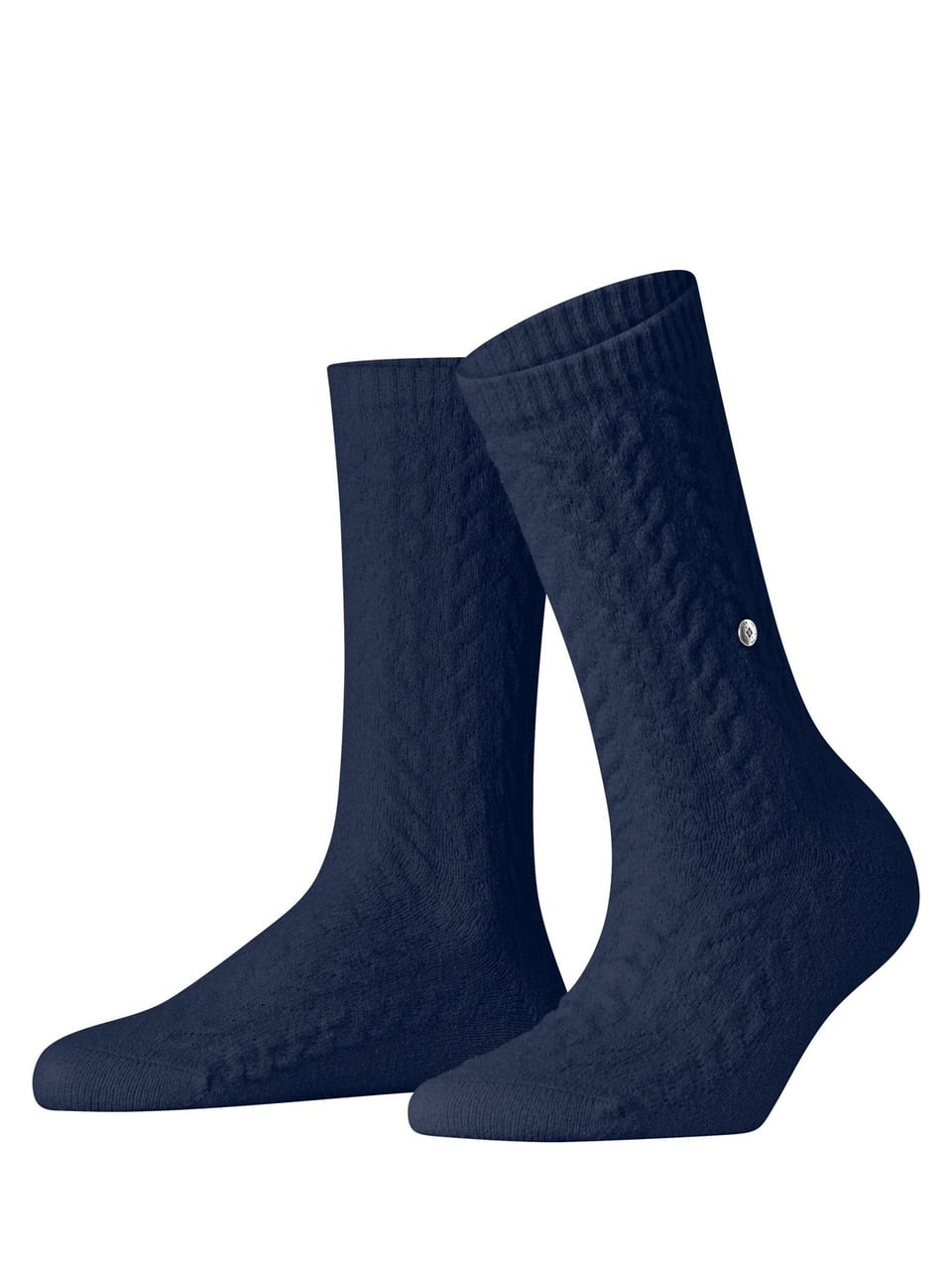 Burlington Cable SO Damensocken & Kniestrümpfe in Night Blue – Bild 1