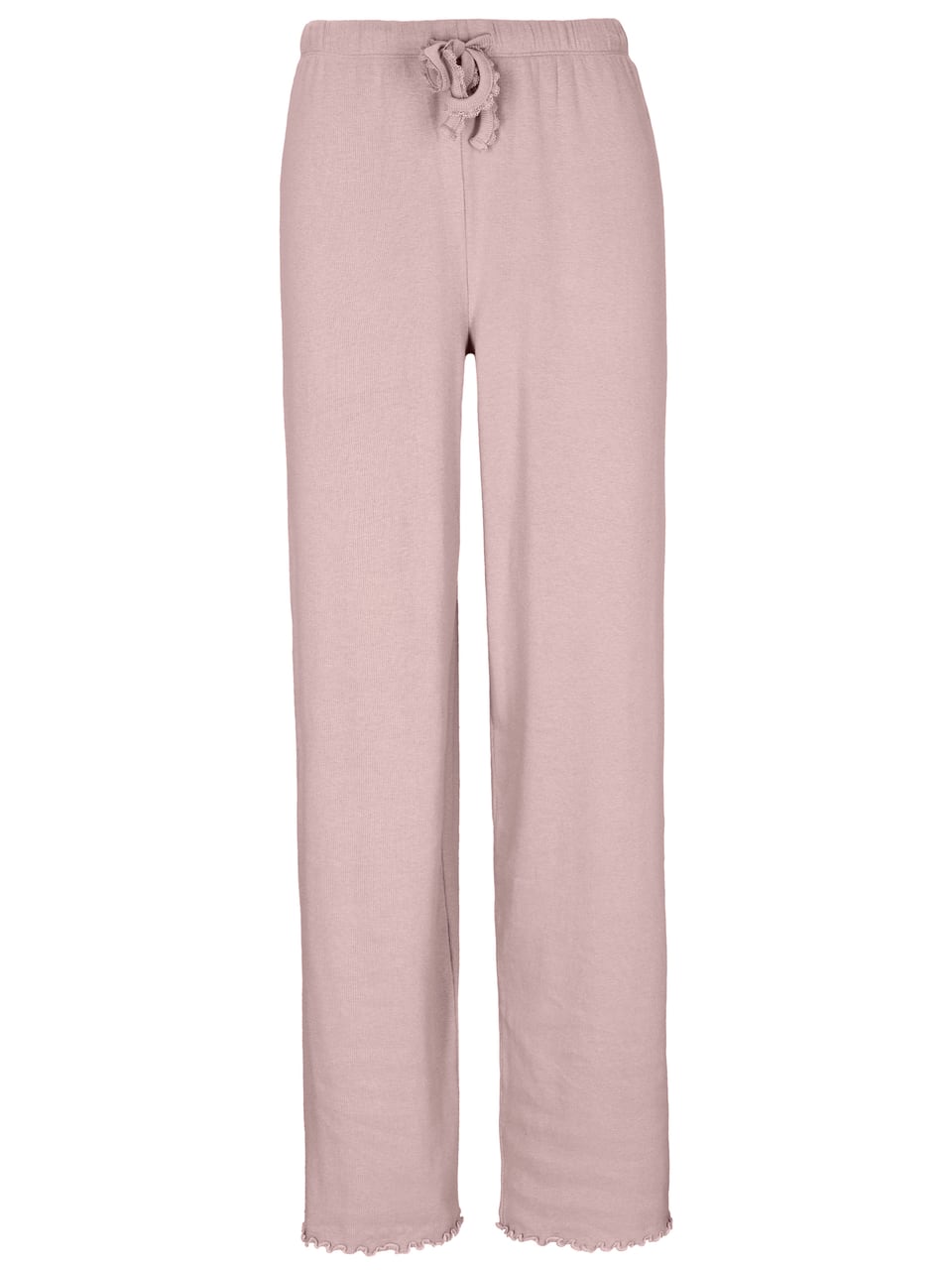 InLinea Da.-Pants Premium Rib Schlafanzug in Truffle