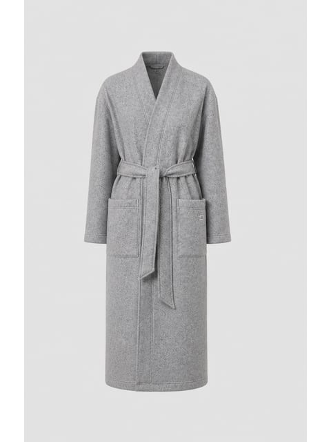 Feraud Robe, 1/1 sleeve, wrap-around, pock Bademantel