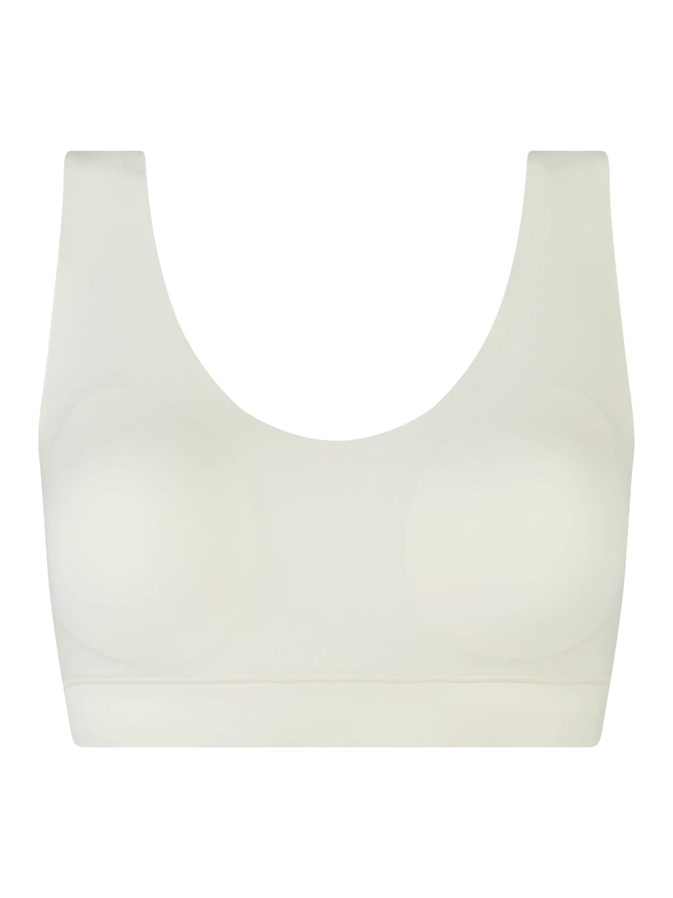 Chantelle Lingerie Softstretch UW BH B. Los Padded V Neck Oberteile in Elfenbein – Bild 1