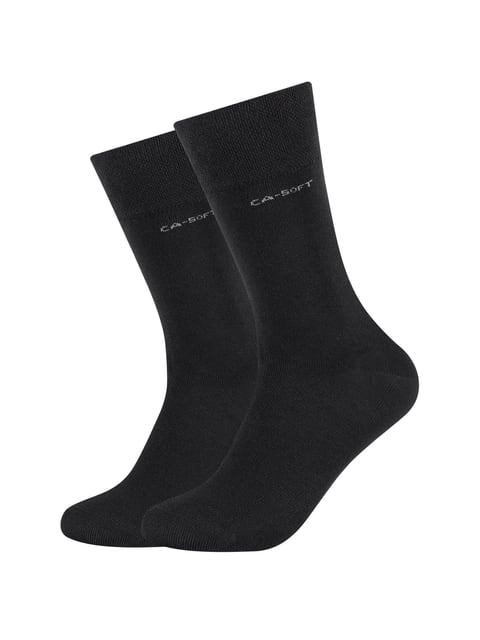 camano Unisex ca-soft Socks 2p basic black