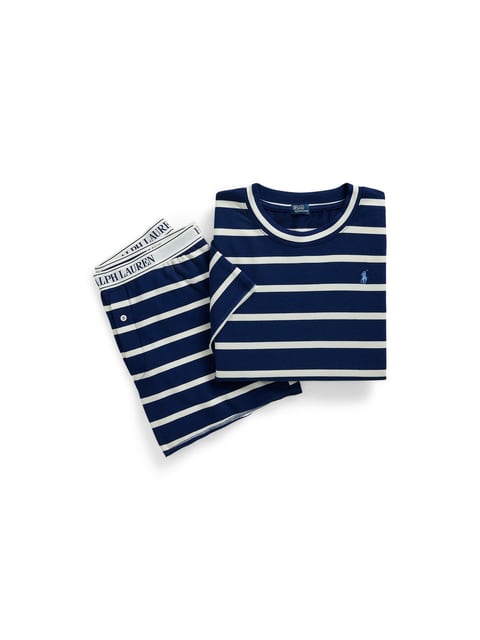Ralph Lauren Short Sleeve Shirt & Short Set Schlafanzug kurz
