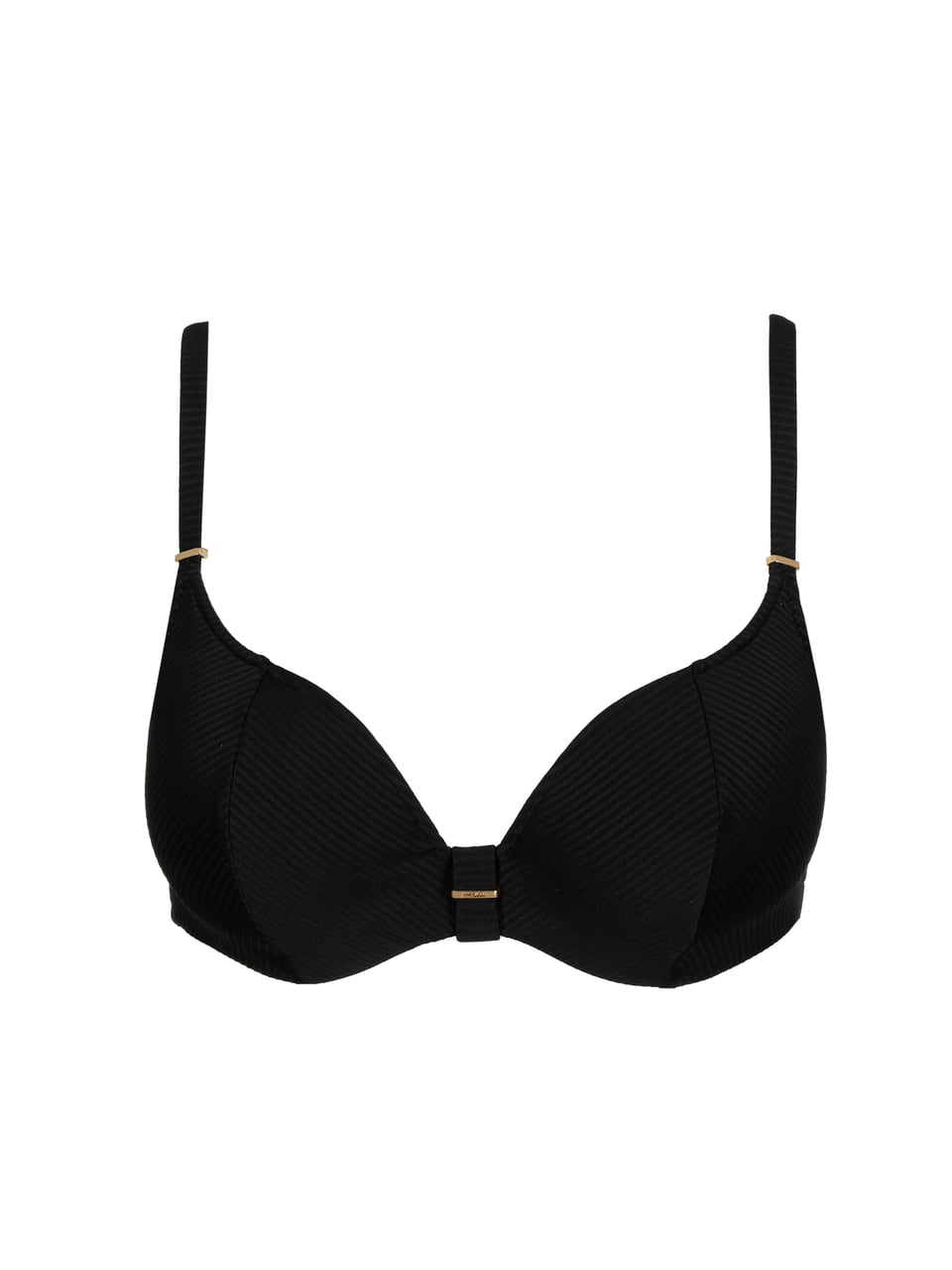 Marie Jo Unterlegter Bikini Herzform Badeanzug in Zwa – Bild 1