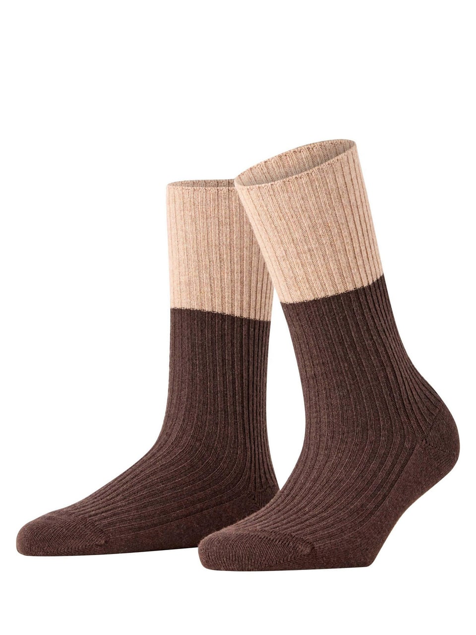 FALKE Cosy Wool BSO Special Edition Damensocken & Kniestrümpfe in Dark Brown – Bild 1
