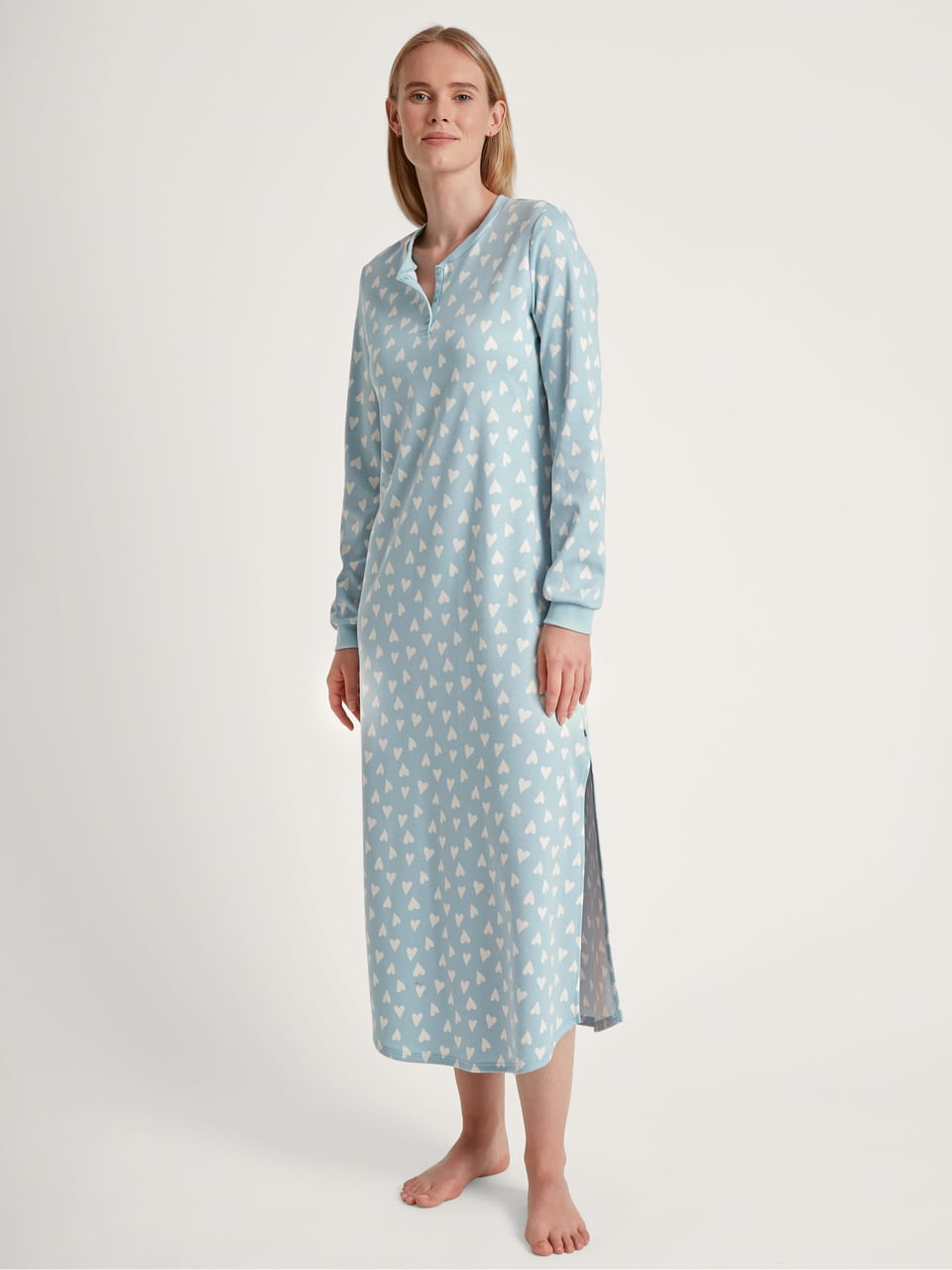 Calida DAMEN Nachthemd in Sterling Blue – Bild 1