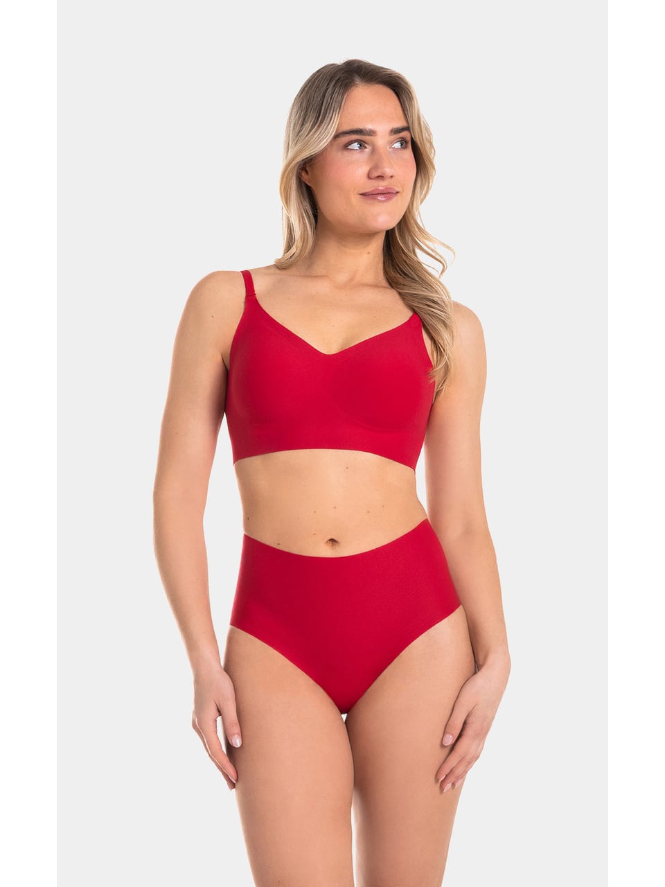 MAGIC Bodyfashion Smooth Support Panty Slip in Red – Bild 1