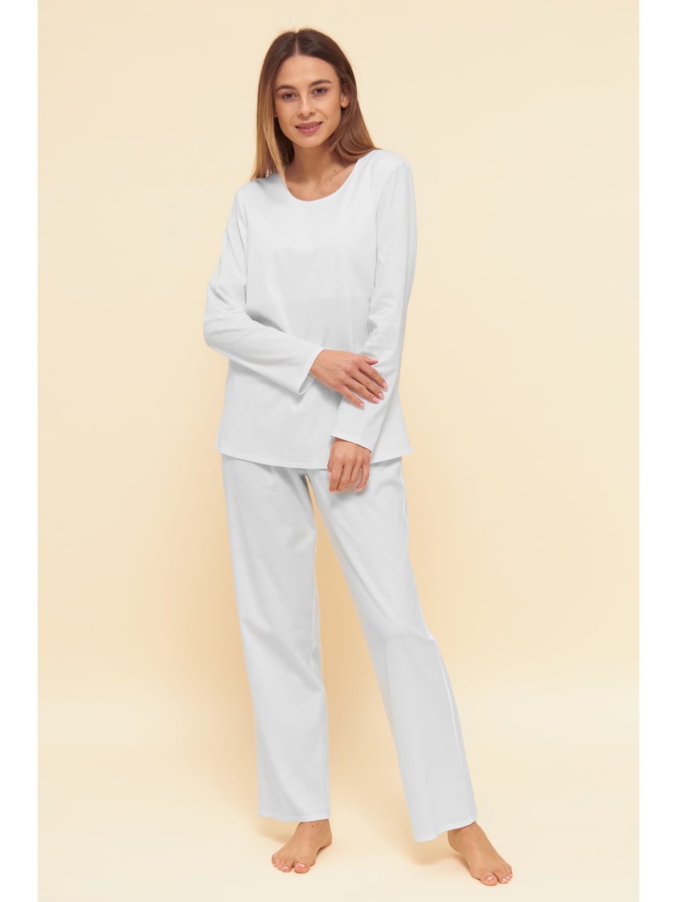 Feraud Py, 1/1 sleeve, pants 1/1, round ne Schlafanzug in Champagner – Bild 1