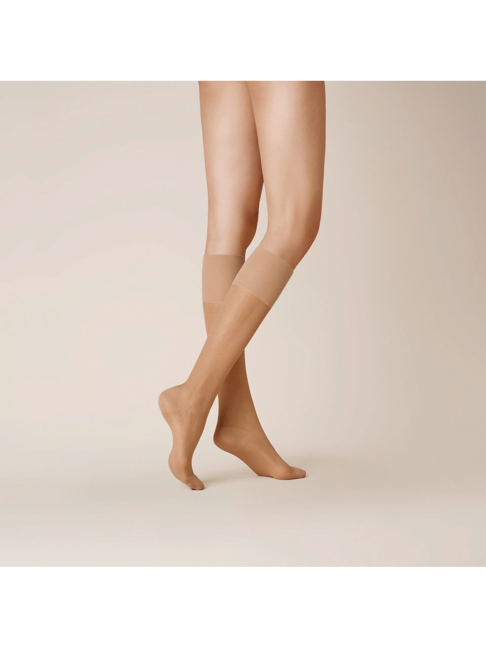 Kunert Fashion Super Control 40 Damensocken & Kniestrümpfe in Tan
