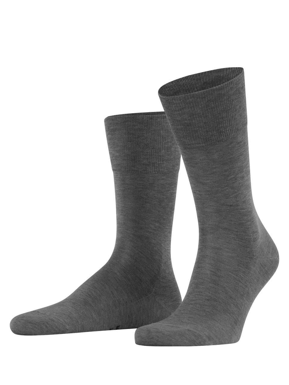 FALKE Tiago SOFALKE Tiago SO Herrensocken in Light Greymel – Bild 1
